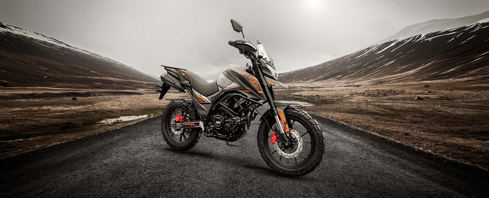 banner central moto adventure TRAVEL EVO 300 4V banner central